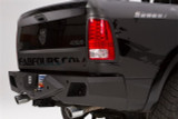 Fab Fours Premium Rear Bumper 2 Stage Black Powder Coated w/Sensors DR09-E2951-1 