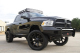 Fab Fours Black Steel Front Ranch Bumper DR09-K2461-1 
