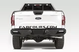 Fab Fours Vengeance Rear Bumper 2 Stage Black Powder Coated w/Sensors FF15-E3251-1 