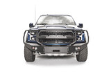 Premium Winch Front Bumper Uncoated/Paintable w/Full Grill Guard [AWSL] FF17-H4350-B