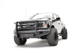 Fab Fours Elite Front Bumper 2 Stage Black Powder Coated w/Full Guard FF18-R4560-1 