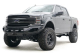 Fab Fours Matrix Front Bumper w/No Guard 7/8 In. D-Ring Mounts Bare Steel FF18-X4551-B 