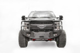 Fab Fours Premium Winch Front Bumper 2 Stage Black Powder Coated w/Full Grill Guard FS17-A4150-1 