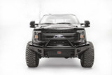 Fab Fours Black Steel Front Ranch Bumper FS17-S4162-1 