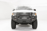 Fab Fours Premium Winch Front Bumper Uncoated/Paintable w/Pre-Runner Guard [AWSL] GC15-H3452-B 