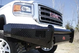Fab Fours Black Steel Front Ranch Bumper GM07-K2161-1 