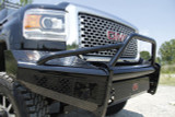 Fab Fours Black Steel Front Ranch Bumper GM08-S2162-1 