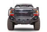 Fab Fours Matrix Front Bumper Uncoated/Paintable Full Grill Guard GM15-X2850-B 