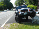 Fab Fours Lifestyle Winch Front Bumper JK07-B1851-1 