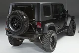 Fab Fours Heavy Duty Rear Bumper JK07-Y1251-B 