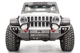 Fab Fours Vengeance Front Bumper 11 Gauge Steel Construction Bare JL18-D4652-B 