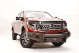 Fab Fours Elite Front Bumper 2 Stage Black Powder Coated w/Pre-Runner Guard w/Tow Hook NT16-R3762-1 