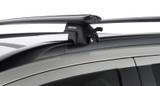 Rhino-Rack 14-20 Mitsubishi Outlander 4 Door SUV Vortex SX 2 Bar Roof Rack - Black JA1753