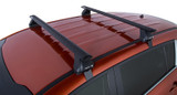 Rhino-Rack 11-16 Kia Sportage 4 Door SUV Vortex 2500 2 Bar Roof Rack - Black JA2205
