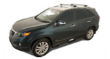  Rhino-Rack 10-15 Kia Sorento 4 Door SUV Vortex SX 2 Bar Roof Rack - Black JA2264 