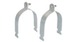  Rhino-Rack Heavy Duty Pipe Clamps - 4in - 4 Half Clamps RPC4 