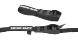  Rhino-Rack Rapid Tie Down Straps w/Buckle Protector - 3.5m/11.5ft - Pair - Black RTD35P 