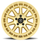  ICON ALLOYS JOURNEY GLS GLD - 17 X 8 / 5 X 100 / 38 MM / 6" BS 