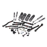 JKS Manufacturing 2020-2024 Jeep Gladiator JT 3.5 Inch Front 2 Inch Rear Lift Kit J-Krawl Fox Performance 2.0 Shocks JSPEC JSPEC171KFP 