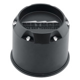 Method Wheels Method Cap T080 - 130.8mm - Black - 2 Piece - Push Thru 