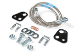 BDS Suspension Front Brake Line Set | Stainless Steel | Fits 6 Inch Lift | Dodge Ram 1500 (06-17) 4WD 