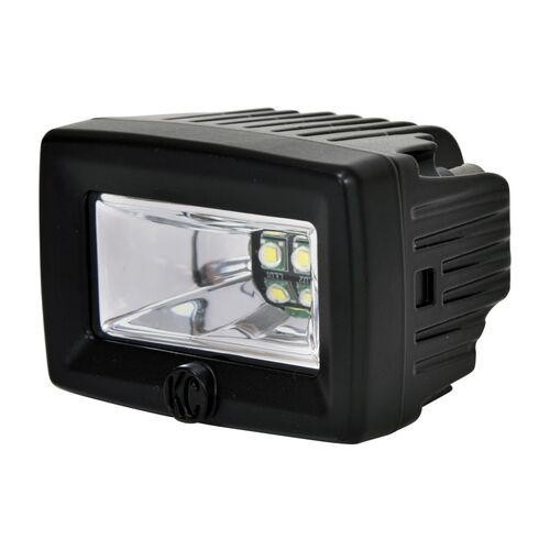 Rectangular Kc Lights KC HiLites KC Hilites 10 in C-Series LED- 4-Lights - 50W Flood Beam ...