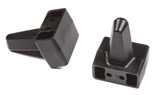 BDS Suspension Rear Lift Blocks w/ Wing - Steel | 4 Inch Lift | Ford F250/F350 Super Duty (08-16) 