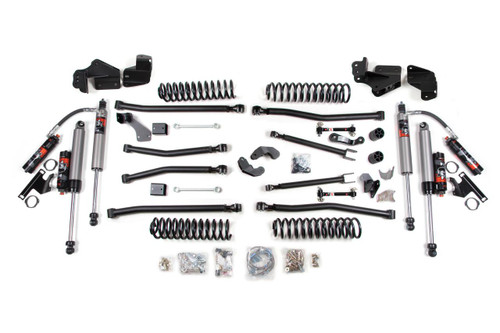 BDS Suspension 4.5 Inch Lift Kit - Long Arm - Jeep Wrangler JK (07-18) 4-Door BDS1407FPE 
