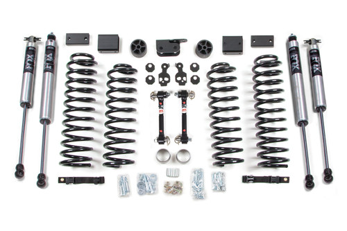 BDS Suspension 3 Inch Lift Kit | Jeep Wrangler JK (12-18) 2-Door | FOX 2.0 Performance Series / Disconnects 