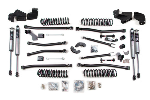 BDS Suspension 4 Inch Lift Kit | Long Arm | Jeep Wrangler JK (07-18) 2-Door | FOX 2.0 Performance Series / Fixed Links 