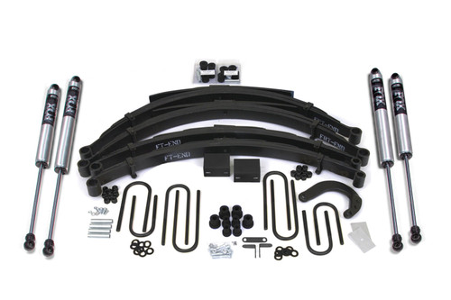 4 Inch Lift Kit | Chevy/GMC 3/4 Ton Truck/Suburban (88-91) 4WD | Leaf Springs / FOX 2.0 Performance Series