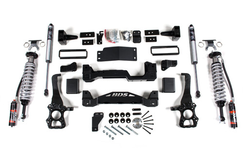 BDS Suspension 6 Inch Lift Kit | FOX 2.5 Performance Elite Coil-Over | Ford F150 (15-20) 4WD | FOX 2.0 Performance Series 