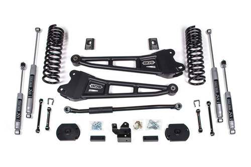 BDS Suspension 3 Inch Lift Kit w/ Radius Arm | Ram 2500 (19-24) 4WD | Diesel | NX2 Nitro Series 