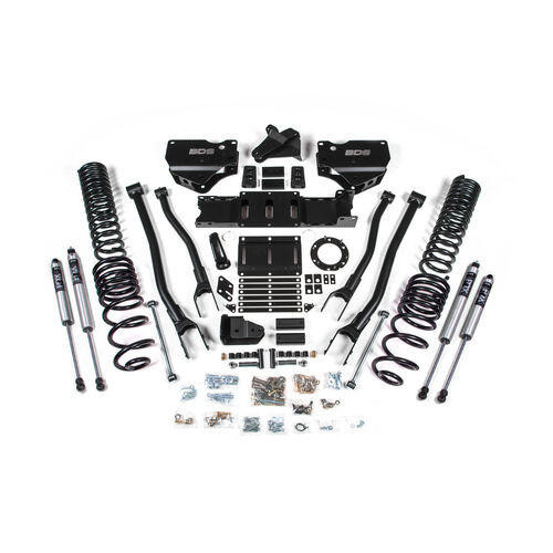 BDS Suspension 2019-2022 Ram 2500 4in.4-Link Gas - rear shocks Coil springs 