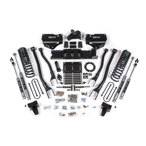 BDS Suspension 2019-2022 Ram 3500 6in. 4-Link Diesel engine - without overload - 6 bolt T-case 