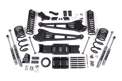 BDS Suspension 4 Inch Lift Kit w/ Radius Arm | Ram 2500 (19-27) 4WD | Gas | NX2 Nitro Series 