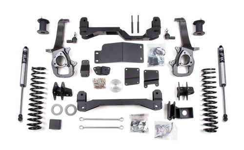 BDS Suspension 4 Inch Lift Kit | Ram 1500 (13-18) 4WD | 3 Inch Coil Springs / FOX 2.0 Performance Series 