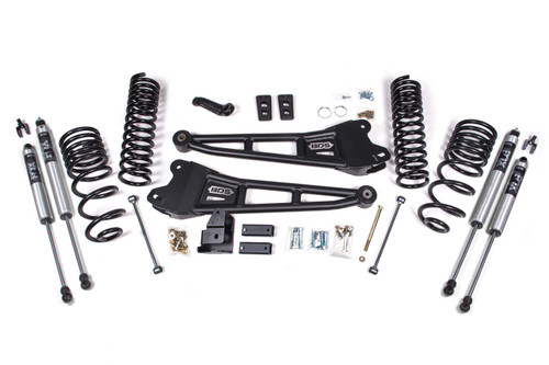 BDS Suspension 4 Inch Lift Kit w/ Radius Arm | Ram 2500 (14-18) 4WD | Diesel | FOX 2.0 Performance Series 