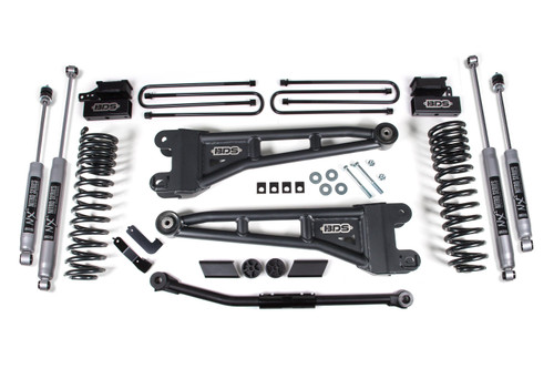BDS Suspension 2.5 Inch Lift Kit w/ Radius Arm | Ford F450 Super Duty (20-22) 4WD | Diesel & Gas | NX2 Nitro Series 