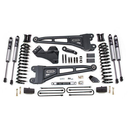 BDS Suspension 2008-2010 Ford F250-F350 4wd 4in. Radius Arm Lift Kit| Diesel with Overload 