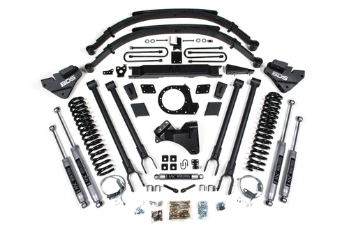 BDS Suspension 9 Inch Lift Kit w/ 4-Link | Ford F250/F350 Super Duty (20-22) 4WD | Diesel | NX2 Nitro Series 