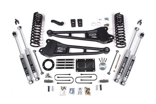 6 Inch Lift Kit w/ Radius Arm | Ram 3500 (13-18) 4WD | Diesel | 5 Inch Block Kit / 6 Bolt / NX2 Nitro Series