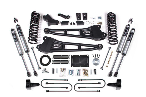BDS Suspension 5.5 Inch Lift Kit w/ Radius Arm | Ram 3500 (13-18) 4WD | Gas | FOX 2.0 Performance Series 