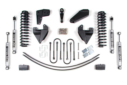 BDS Suspension 4 Inch Lift Kit | Ford Bronco (80-96) 4WD | Block Kit and Add-A-Leaf 