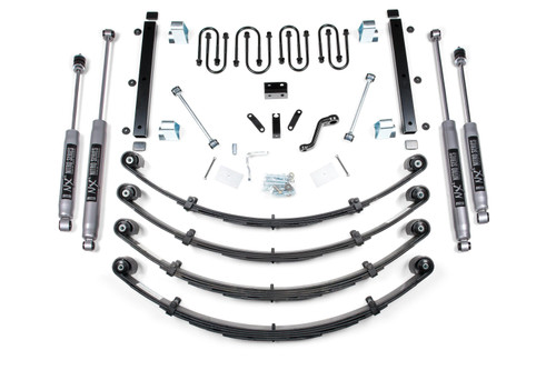 BDS Suspension 3.5 Inch Lift Kit | Jeep Wrangler YJ (87-95) | Heavy Duty Leaf Springs 