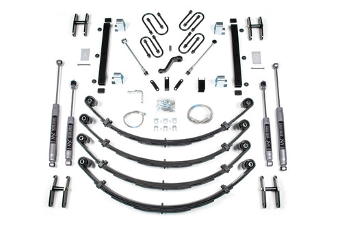BDS Suspension 4.5 Inch Lift Kit | Jeep Wrangler YJ (87-95) | Light Duty Leaf Springs 