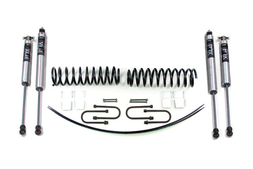 2 Inch Lift Kit | Jeep Cherokee XJ (84-01) | Dana 35 / FOX 2.0 Performance Series