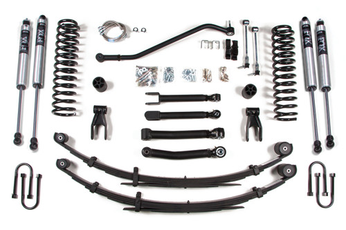 4.5 Inch Lift Kit | Jeep Cherokee XJ (84-01) | Chrysler 8.25 / FOX 2.0 Performance Series