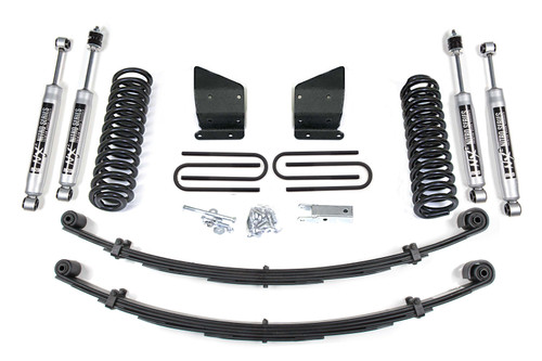 BDS Suspension 4 Inch Lift Kit | Ford Bronco (78-79) 4WD | Leaf Springs / Staggered 