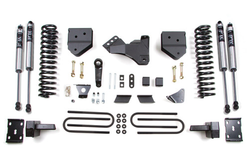 BDS Suspension 4 Inch Lift Kit | Ford F250/F350 Super Duty (11-16) 4WD | Diesel | Block Kit / FOX 2.0 Performance Series 